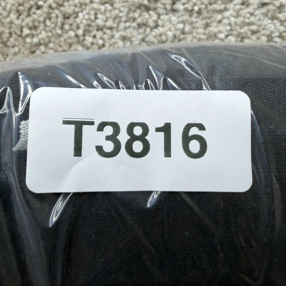True Religion Jogger Pants Mens Med Black Fleece Elastic Waist Side Logo Stripe